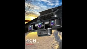 XUOIB I9pro-WB 4CH 360° Dash Cam 4 Touch Screen 4K/2K Front for Car DVR Camera 24H Parking Mode GPS WiFi Recorder Night Vision
