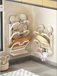 TAILI | Foldable Wall-Mounted Stainless Steel Storage Rack