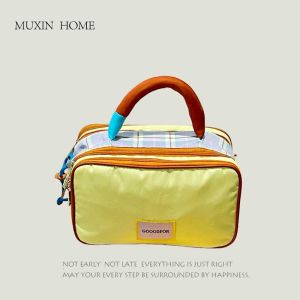 High-Quality Large Capacity Makeup Bag Handheld Toiletry Bag Multi-Layer Partition Waterproof Multi-Functional Durable Storage Organizer