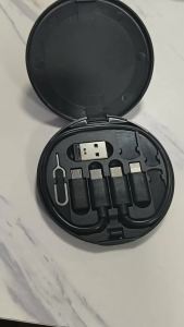 Bộ Cáp Sạc Đa Năng 60W USB Type C Với Bộ Chuyển Đổi USB C Sang Lightning USB A & Type C Sang Micro/Type C/Lighting