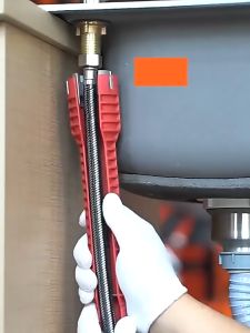 8 In 1 Pipes Wrench Faucet and Sink Installer Plumbing Multifunctional Repair Installation Spanner for Bathroom