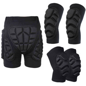 Bike Sport Shorts Cycling Shorts Padded For Men Impact Protection Ski Protector Skating Protective Hip Soft Elbow Knee Padded
