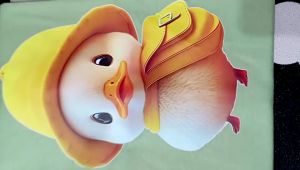 Kaos Pria Gambar 3D Premium Duck Katun 24s H064 By Hans & Co