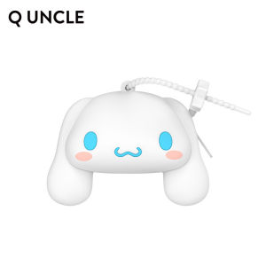 Sanrio Hello Kitty Keychain Bag Cinnamoroll Kuromi Melody Kawaii Silicone Coin Purse PVC Coin Wallet Earphone Organizer Bag Gift