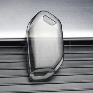 For KIA EV9 Seltos Picanto Sorento MQ4 Carnival KA4 Morning K5 Carens 2024 Transparent TPU Car Key Case Cover Shell Accessories