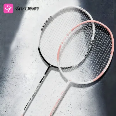 INRT | Lightweight Durable Professional Womens Badminton Rackets Set Carbon