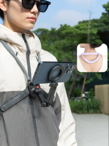 JJC | First-Person View Anti-Shake Comfortable-Wearing Mobile Phone Mount