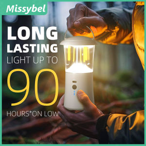 New camping tungsten alloy outdoor USB rechargeable LED portable emergency camping light with 3 modes suitable for outdoor hiking tent handle light outdoor camping horse light