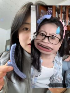 Korean Style Frosted Toothed Hair Grab Clip Womens Elegant Back of Head Bun Shark Clamp Forehead Hair Clip Hair Accessories