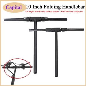 10/ 8Inch Electric Scooter Handle Bar Folding T Shape For Kugoo Speedway Grips Replacement Refitted Parts