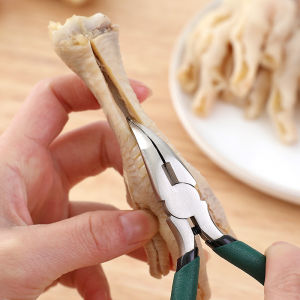 Chicken Claw Bone Removal Handy Gadget Boneless Chicken Feet Deboned Pliers Maker Stainless Steel Chicken Feet with Pickled Peppers Chicken Feet Bone Removal Tool