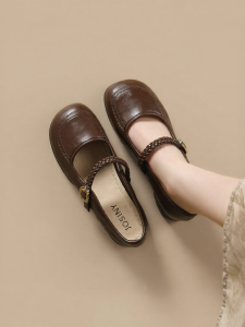Josiny | Retro Style French Mary Jane Shoes