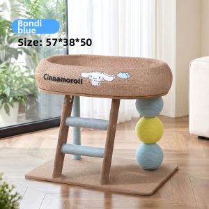 hipidog | All-Season Scratch Resistant Sisal Cat Scratcher Bed