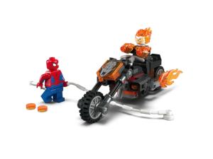LEGO SUPERHEROES 76335 Đồ Chơi Lắp Ráp Mô Tô Ghost Rider Và Spider-Man (72 chi tiết)
