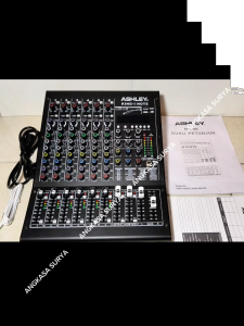 Mixer Audio ASHLEY KING 6 NOTE ORIGINAL COMPRESSOR TANPA KOPER HARDCASE/ ASHLEY KING6 NOTE / KING NOTE 6 TANPA KOPER HARDCASE