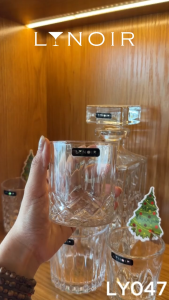 Ly Thủy Tinh Tumbler - Starburst Bottom | 250ml | [LYNOIR_LY047]