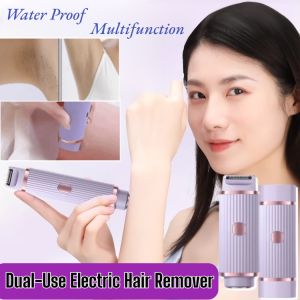 Dual-Head Dual-Use Electric Hair Remover Painless Body Hair Trimmer Armpit Hair Remover Women