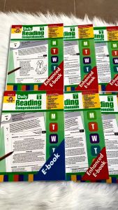 Bộ sách Daily reading comprehension Level 1-8