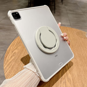 Mist Acrylic Frosted Protective Case for iPad Air 5/6 10.9 Apple 11th Generation 11 Inch Tablet 2025 New Model 10.2 pro 11 Rotating Stand Case Mini 6/7 8.3 Inch