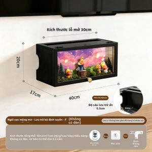 XIANGYUE | Kệ Đựng Có Đèn Đèn Đêm Không Cần Khoan