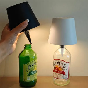 Wireless Bottle Lamp 3-Color Touch Control with Stepless Dimming Perfect Fit for Wine Bottles Replaces Traditional Wine Corks