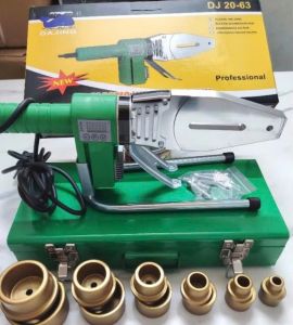 Máy hàn ống PPRPVC PP ... 20.63 điều chỉnh nhiệt độ điện tử công suất 1800W (kèm 6 đầu hàn)