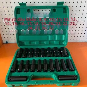 Automotive Mechanic Extended Hex Impact Socket Set 8-32
