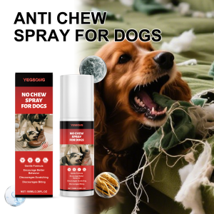 Dog Chew Deterrent Spray Furniture Protection Stop Dogs from Biting Scratching Pet Training Spray 100ml Bitter Taste Repellent