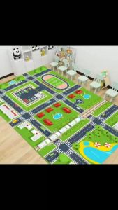 Thảm Circle Montessori trường mầm non