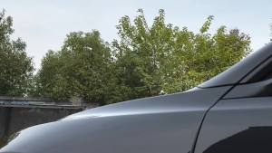 Ốp Bảo Vệ Camera Bên Hông Tesla Model Y 2025 Họa Tiết Sợi Carbon ABS Trang Trí Viền Cho Model 3 Highland 2024 Phụ Kiện Dán Xe Hơi