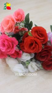 BUNGA ARTIFICIAL MAWAR BABYBREATH 5 CABANG BUNGA PLASTIK B8078