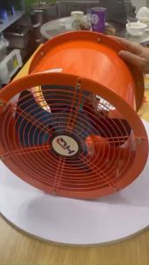 Quạt hút mùi bếp công nghiệp D300mm quạt hút mùi bếp rang cơm quạt hút khói công suất lớn quạt hướng trục công nghiệp