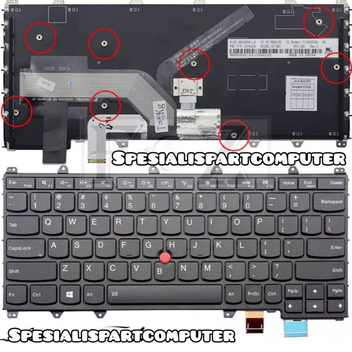 Genuine US Backlit Keyboard For Lenovo ThinkPad S1 Yoga 260 Yoga 370 X380 Yoga