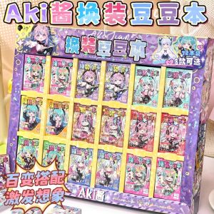 Modern Girl Bean Bean Book Mini Cartoon Girl Cute Childrens Heart Paper DIY Sticker Decoration Pattern Cartoon Educational Handmade Materials