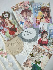 Fairy Lights Journal - READY STOCK/ art journaling/ scrapbook deco/ Hwara Girls Happymail
