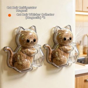 MAOGUANJIA | Cat Hair Fridge Magnet Storage Charm