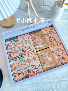 Capybara Cartoon Bandage Waterproof Wound Plaster Cute Adhesive First Aid Strip for Kids Injuries