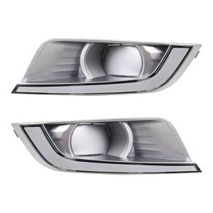 ROMADA | 2Pcs LED Fog Warning Lamp White DRL Daytime Driving Light Turn Signal Lights For Ford Ranger 2015 2016
