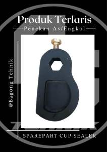 Sparepart Cup Sealer Murah Berkualitas Engkol Cup Sealer / Penekan AS Cup Sealer/ Pelatuk Cup Sealer Dan Ambalan Hitam Cup Sealer Produk ini Bisa di Semua Merek Cup Sealer