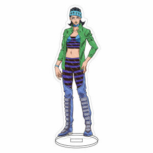 Bandai | Giá Đỡ Hình Acrylic 16CM Cho JoJos Bizarre Adventure: Stone Ocean Kūjō Jorin Ermes Costello Ūjō Jōtarō Phụ Kiện Cosplay