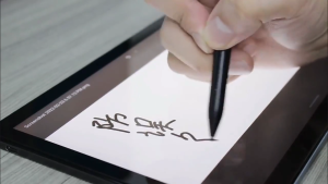 RICHMENT USI 2.0 Stylus Pen Tilt Support Palm Rejection4096 Pressure SensitivityTail Eraser for Fire Max 11 Tablet