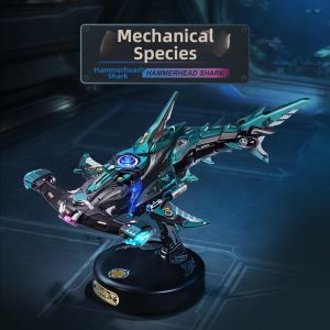 JINWUCHUANGYI | Gift for Boys Creative Hammerhead Shark Model Kit