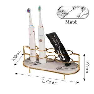 Toothbrush Holder Set Diatomite Toothbrush Holder Luxury Diatom Mud Absorbent Pad Quick drying Mat diatomite sink mat diatomite pad Bathroom Accessories Marble toothbrush holder soap holder Soap Rack