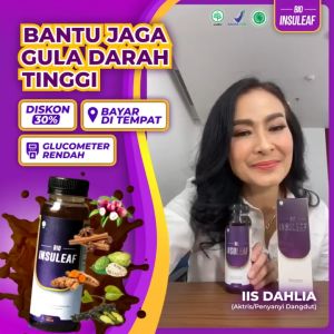 1 Botol Bio Insuleaf Original Herbal Diabetes dan Gula Darah