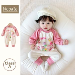 Cute Princess Long Sleeve Baby Jumpsuit