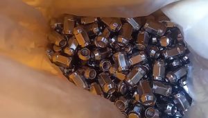 10Pcs Hex Lug Nuts Stainless Steel Wheel Lug Nuts M12x1.25 Tire Nut For Car Wheel