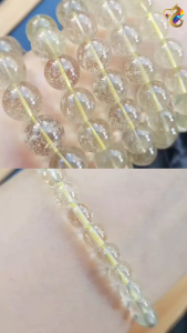 Collection Grade Libyan Desert Glass Meteorite Bracelet