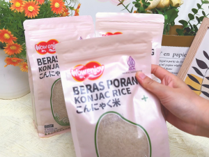 Konjac Rice 1kg Low Carbohydrate 0 Sugar High Fiber Instant Food White Rice Substitute‑Instant Food