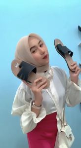 Sandal Wanita Zanit Sandal Papirut Wanita Non Slip Sendal Kulit Wanita Flat Arsaka