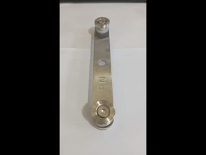 Jepit kaca double 201 aksesoris stainless